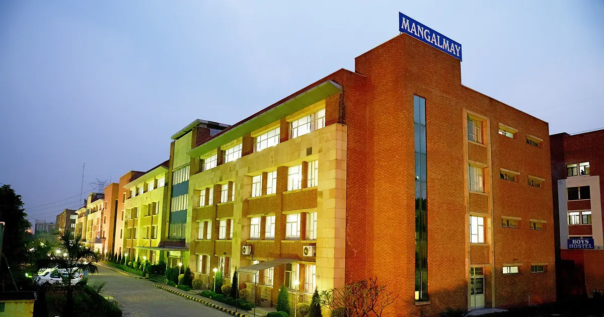 Mangalmay campus building in Greater Noida